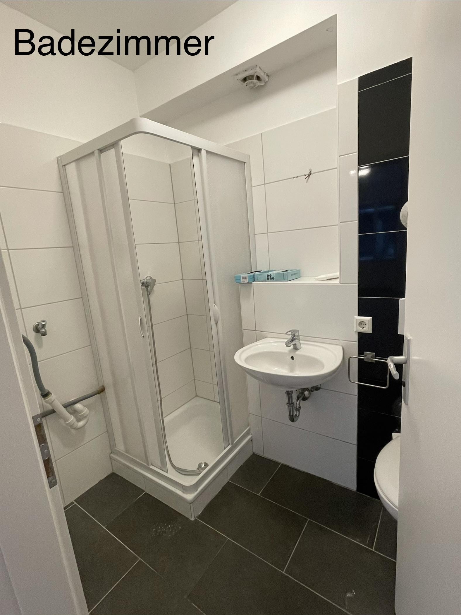 1-Zimmer-Wohnung mit Duschbad und Küche zu vermieten